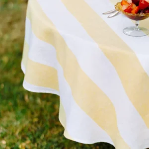 Lemon Grove Tablecloth - Round